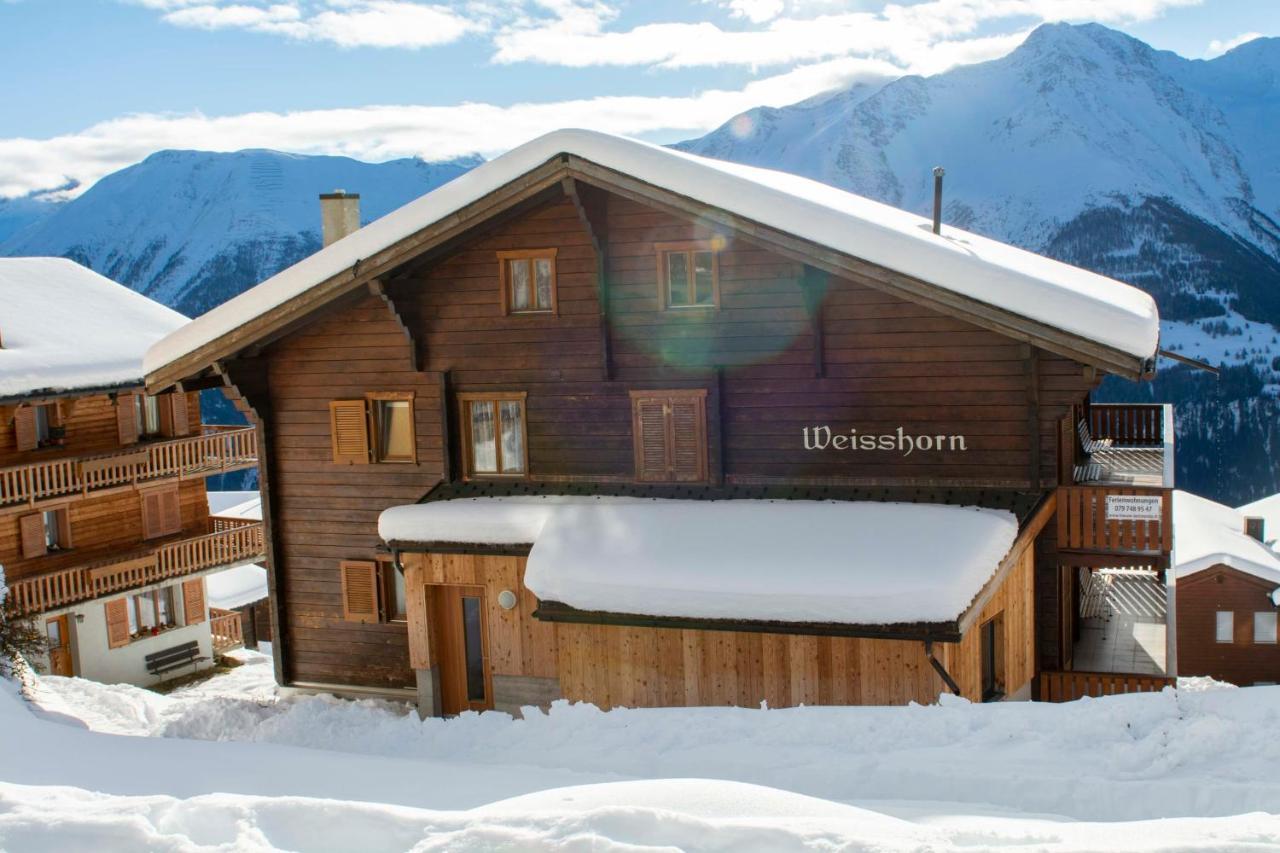 Ferienwohnung Chalet Weisshorn 2 Bettmeralp Exterior foto