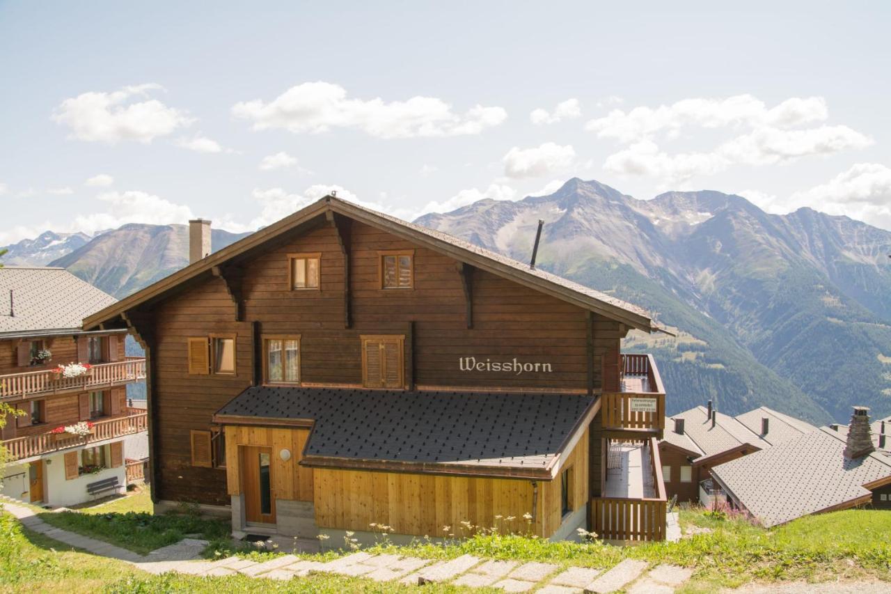 Ferienwohnung Chalet Weisshorn 2 Bettmeralp Exterior foto