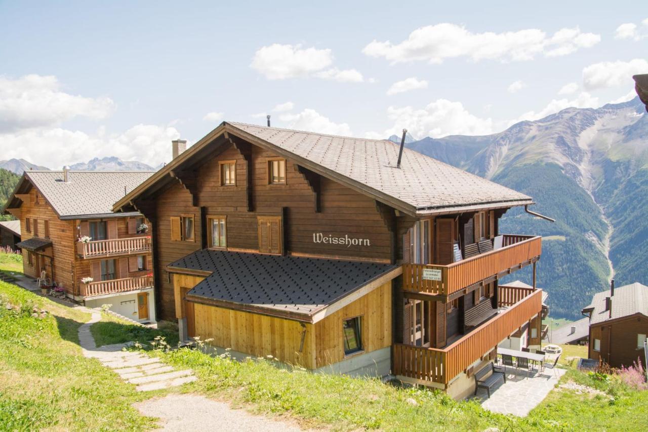 Ferienwohnung Chalet Weisshorn 2 Bettmeralp Exterior foto